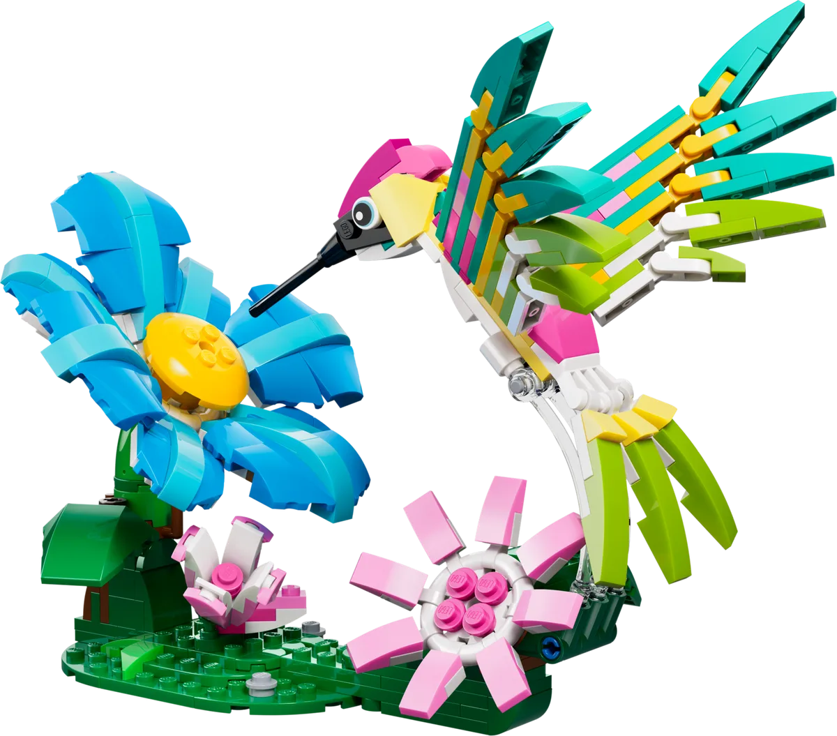 LEGO 31384 Animaux sauvages : Colibri coloré - prix | Brick Broker