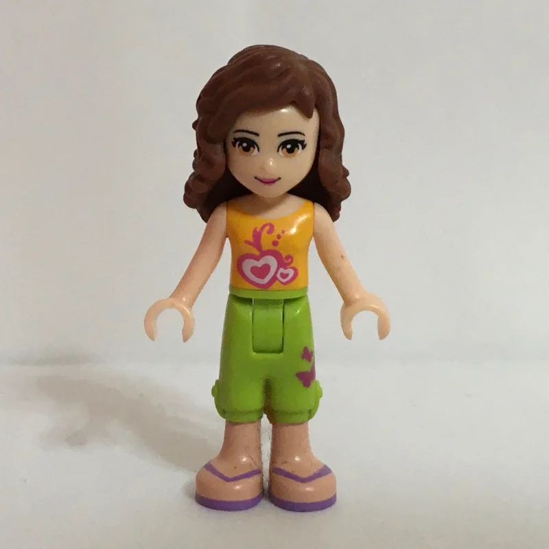 Olivia - Orange Top, Lime Skirt — dans quels sets LEGO ? (fig-001450) | Brick Broker