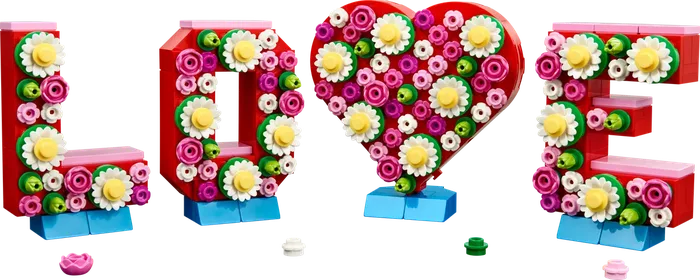 LEGO 40867 Lettres d'amour - prix et où acheter | Brick Broker