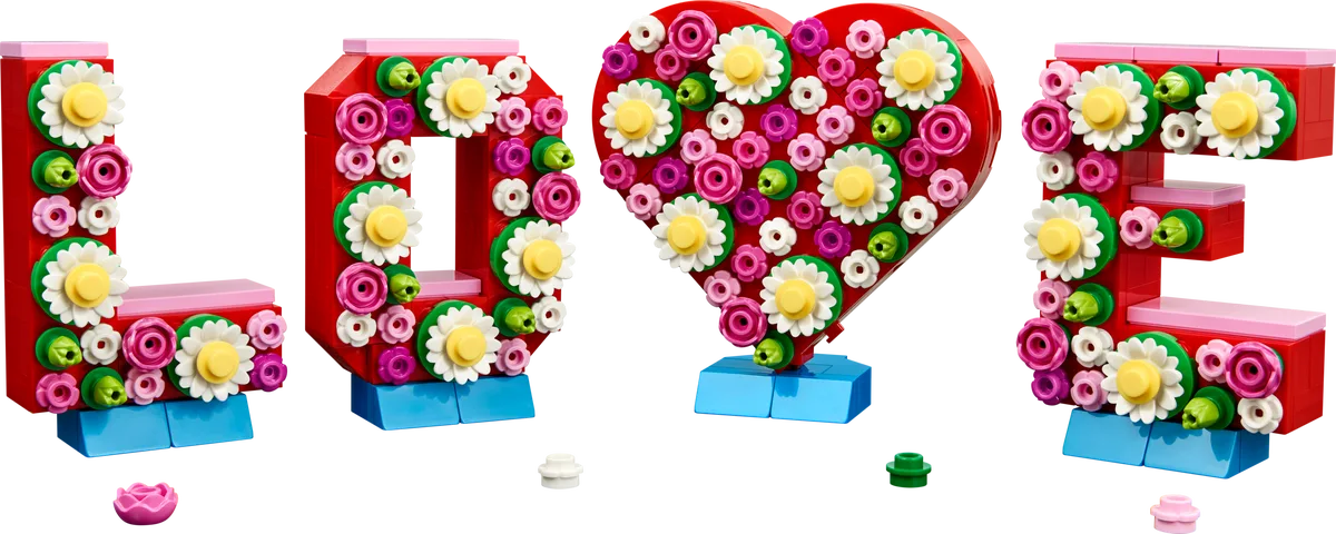 LEGO 40867 Lettres d'amour - prix et où acheter | Brick Broker