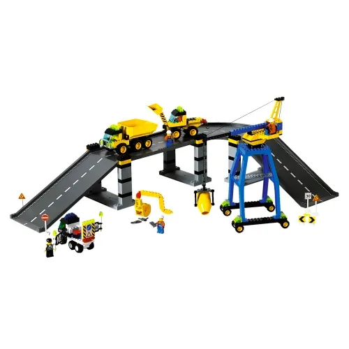 LEGO 6600 Construction d'Autoroute - prix | Brick Broker