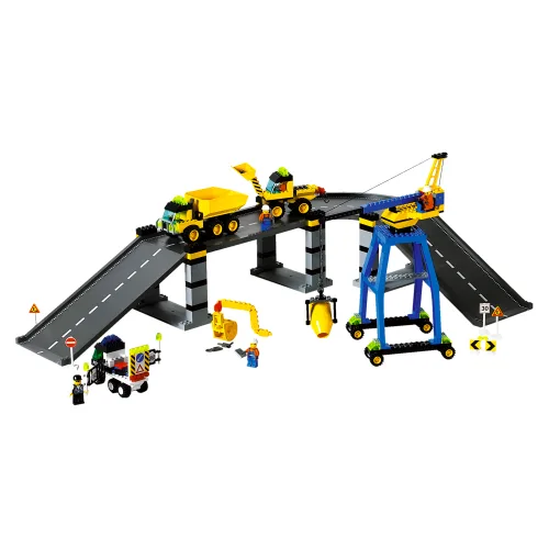 LEGO 6600 Construction d'Autoroute - prix | Brick Broker