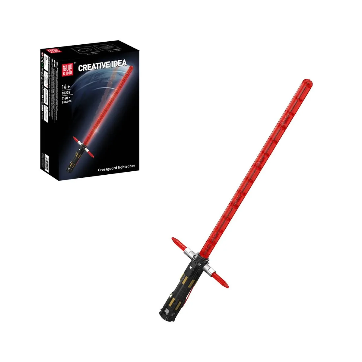 Mould King Sabre laser à garde transversale (MOU-10239) - prix | Brick Broker