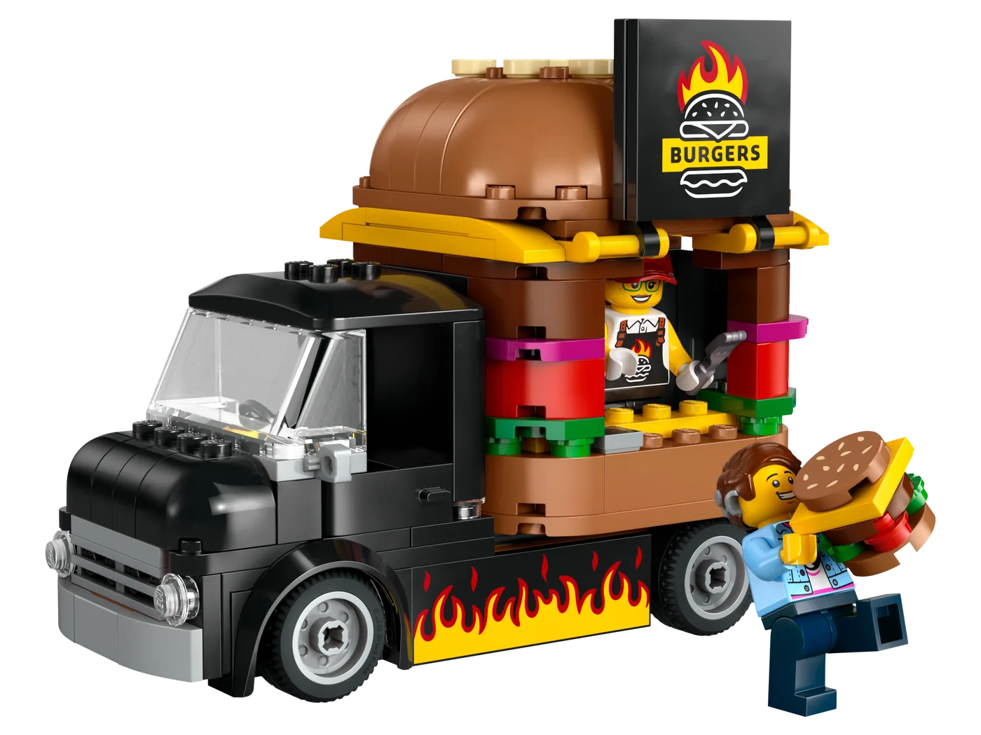 LEGO 60404 Camion à Burgers - prix et où acheter | Brick Broker