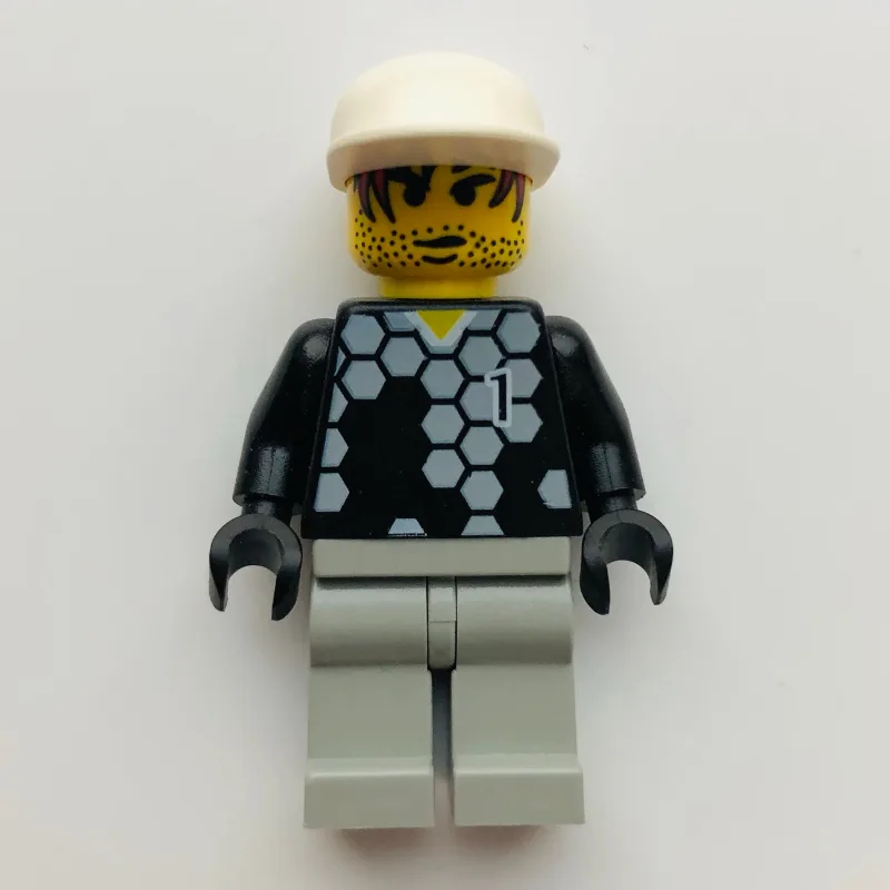Soccer Player Goalie Black/White #1 — dans quels sets LEGO ? (fig-006413) | Brick Broker