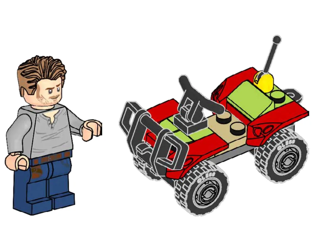 LEGO 122503 Owen avec Quad - prix et où acheter | Brick Broker
