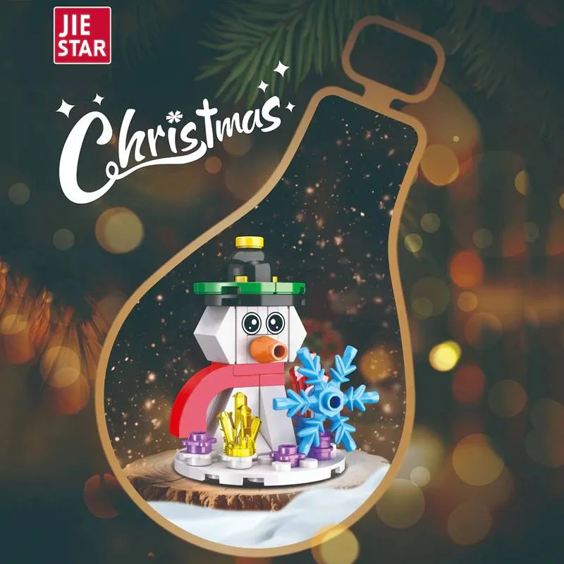 JIESTAR Bonhomme de neige de Noël (JS-JJ9119) - prix | Brick Broker