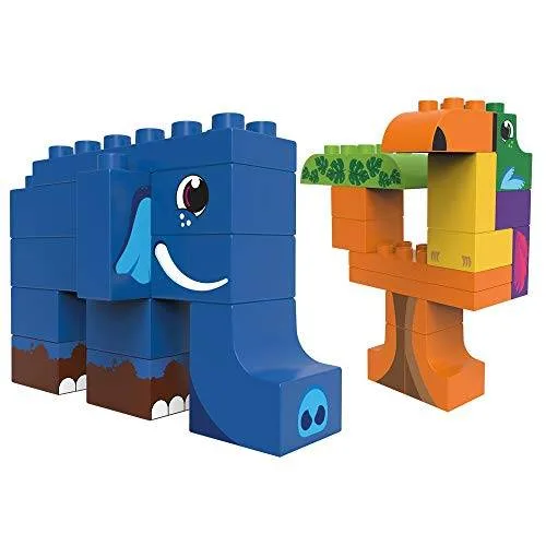 BioBuddi Animaux sauvages | Éléphant et toucan dans la jungle (BIOBUDDI-BB-0106) - prix | Brick Broker