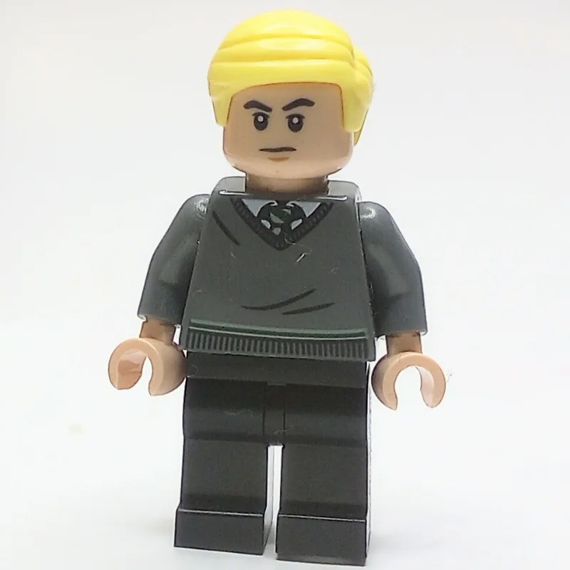 Draco Malfoy, Slytherin Sweater, Black Legs — minifigurine LEGO | Brick Broker