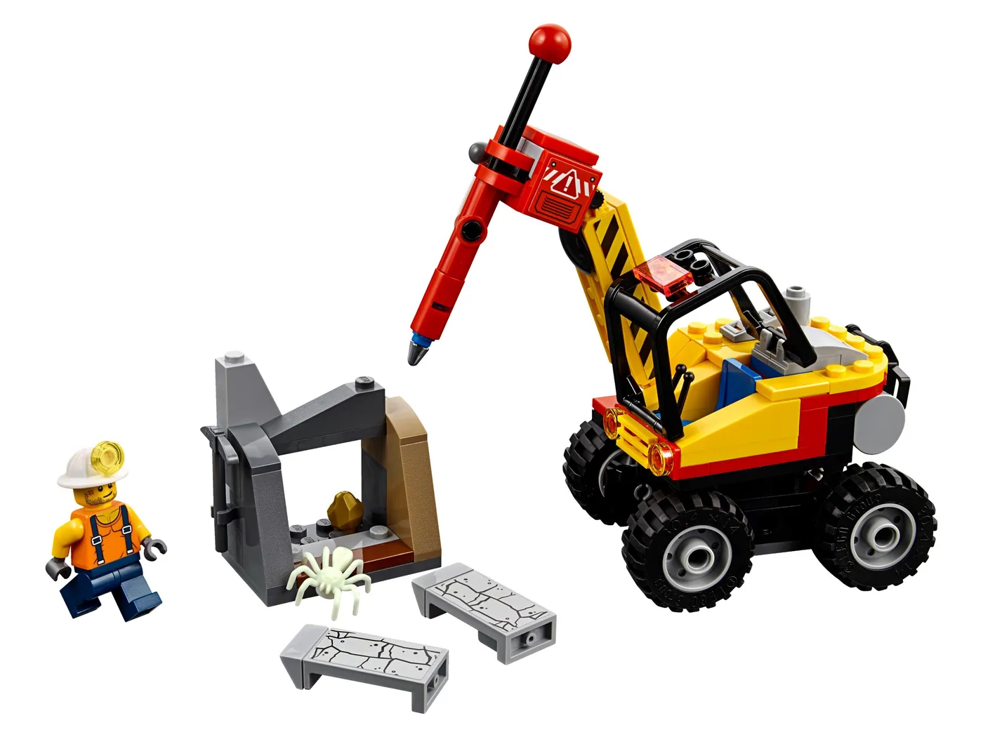 LEGO 60185 Répartiteur de Puissance Minière - prix | Brick Broker