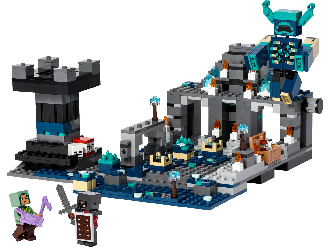 LEGO 21246 La Bataille des Profondeurs Obscures - prix | Brick Broker
