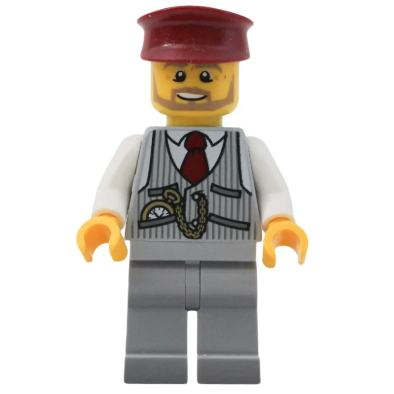 Light Bluish Grey Torso, Light Bluish Grey le… — minifigurine LEGO | Brick Broker