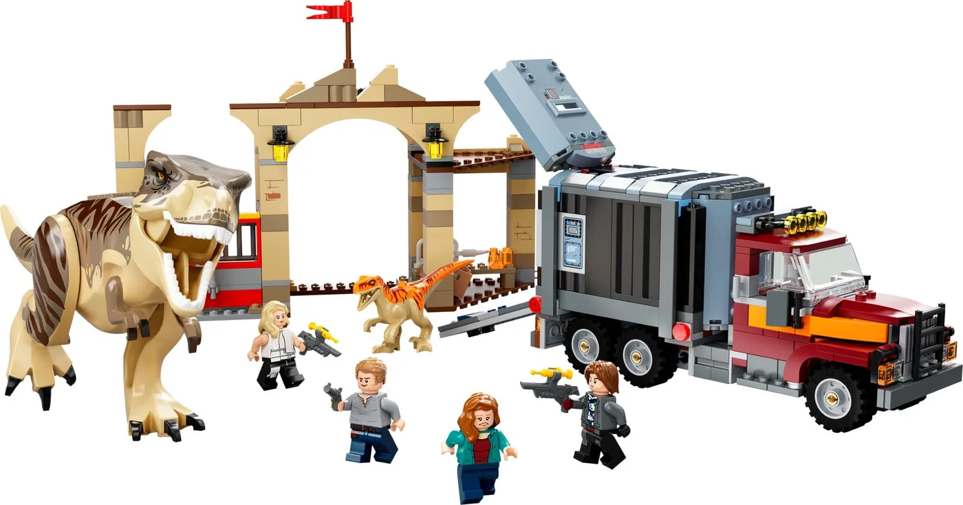 LEGO 76948 L’évasion du T. rex et de l’Atrociraptor - prix | Brick Broker