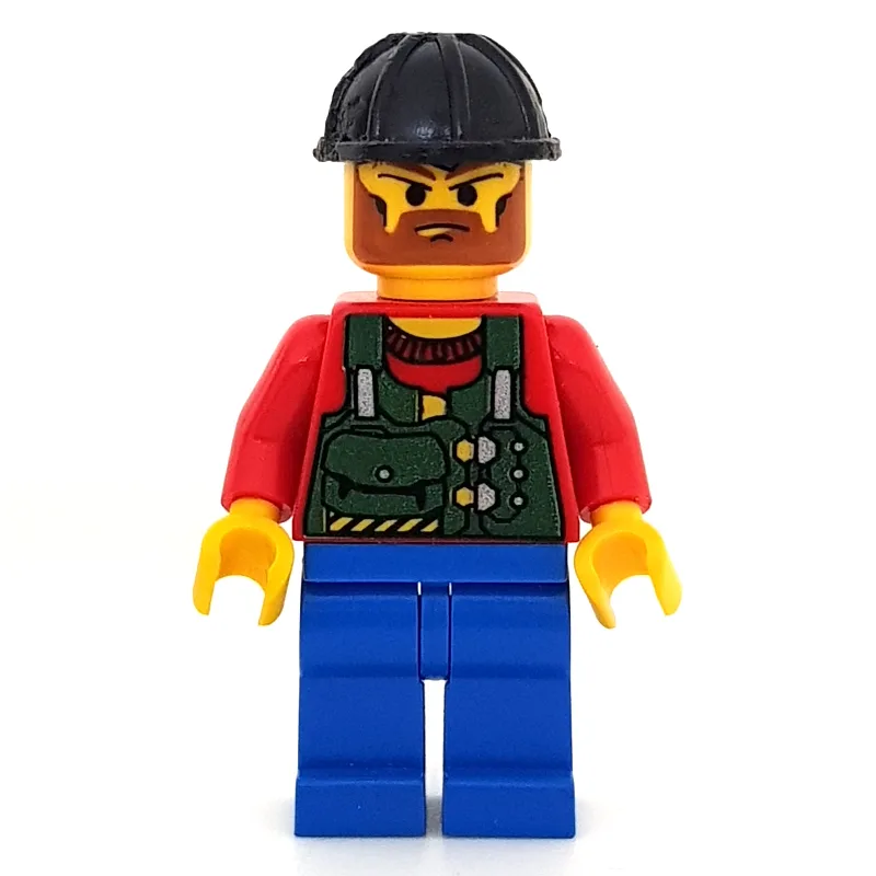 Bandit, Black Hard Hat — dans quels sets LEGO ? (fig-000372) | Brick Broker
