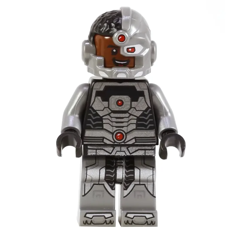 Cyborg with Smile — dans quels sets LEGO ? (fig-001447) | Brick Broker