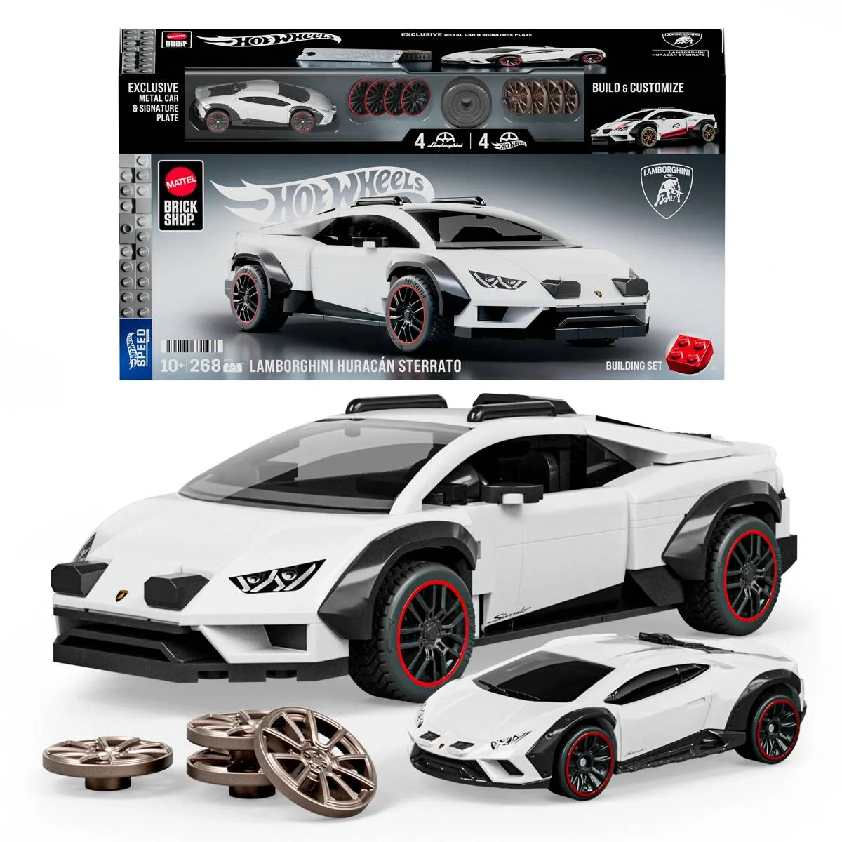 Mattel Boutique de briques Hot Wheels™ Lamborghini™ Huracán Sterrato (JHG75) - prix | Brick Broker