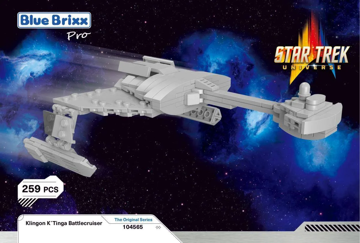 BlueBrixx Croiseur de bataille Klingon K'tinga - STAR TREK (BB-104565) - prix | Brick Broker
