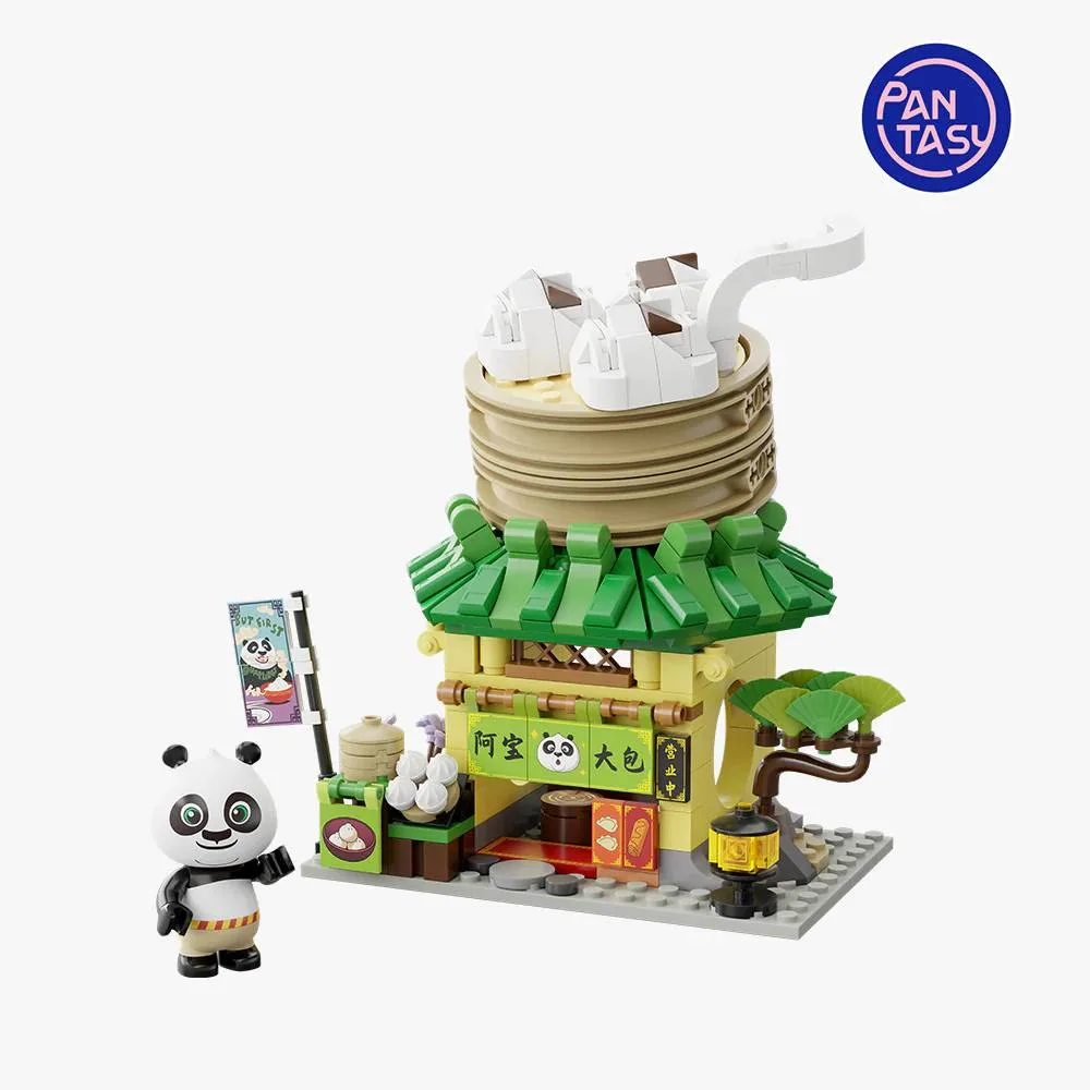 Pantasy Kung Fu Panda™ Mini Street View - La boutique de raviolis de Po (PANT-86505) - prix | Brick Broker