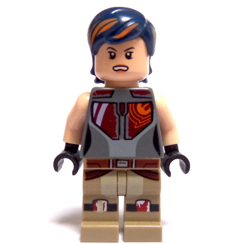 Sabine Wren with Dark Blue and Orange Hair — minifigurine LEGO | Brick Broker