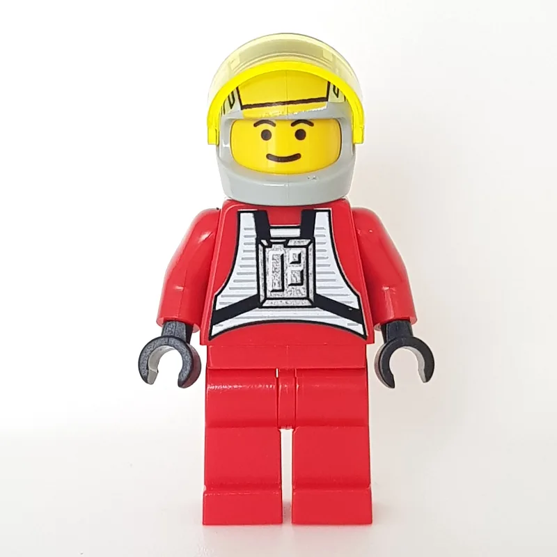 Rebel Pilot B-wing, Red Flight Suit, Yellow S… — minifigurine LEGO | Brick Broker