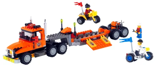 LEGO 6739 Camion et trikes de cascades - prix | Brick Broker