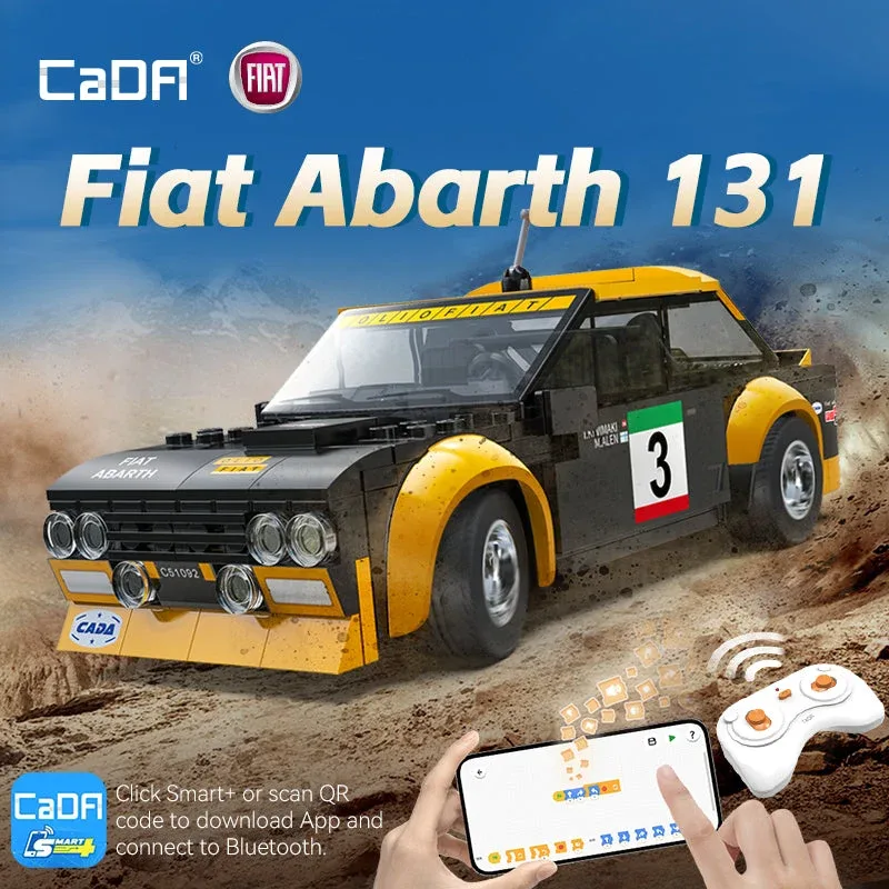 CaDA Fiat Abarth 131 1:20 (CADA-C51092W) - prix | Brick Broker