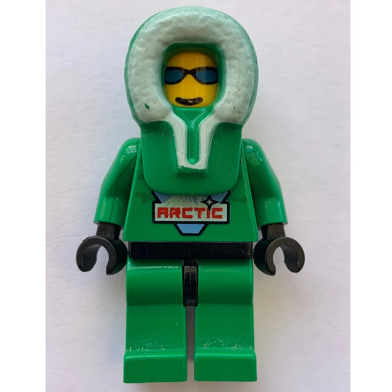 Arctic Crew, Green, Hood — dans quels sets LEGO ? (fig-000419) | Brick Broker