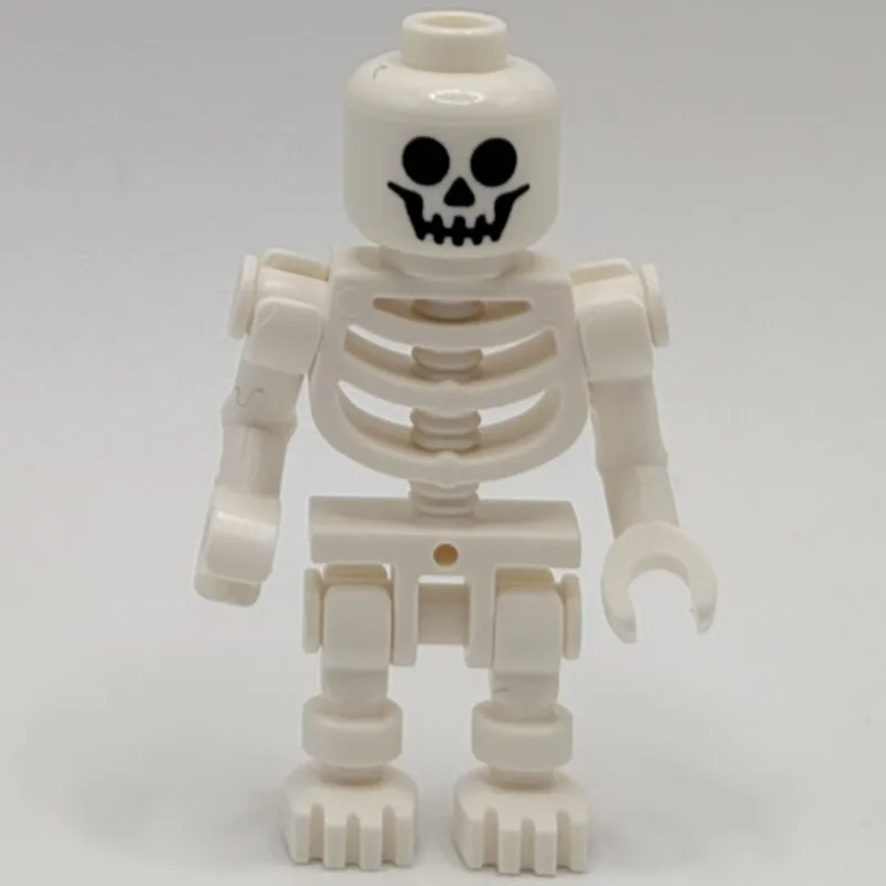 Skeleton, Standard Face, Bent Arms, One Verti… — minifigurine LEGO | Brick Broker