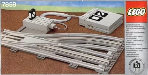 LEGO 7859 Aiguillages Télécommandés Gauche 12v - prix | Brick Broker