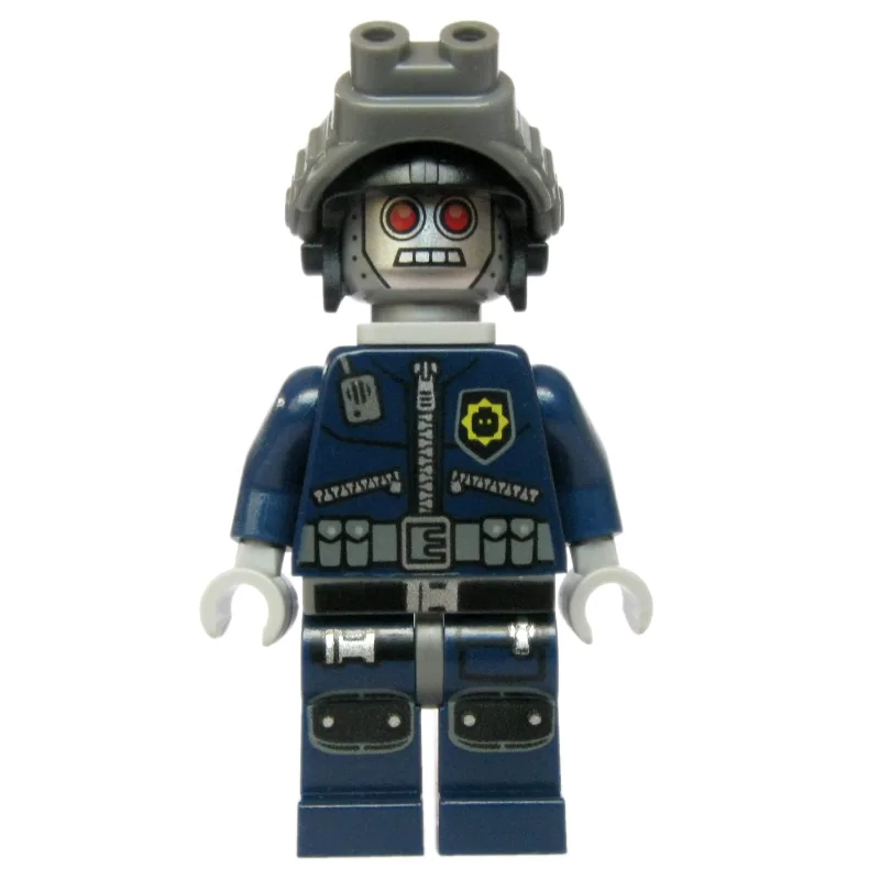 Robot Police, Helmet with Night Vision Goggle… — minifigurine LEGO | Brick Broker