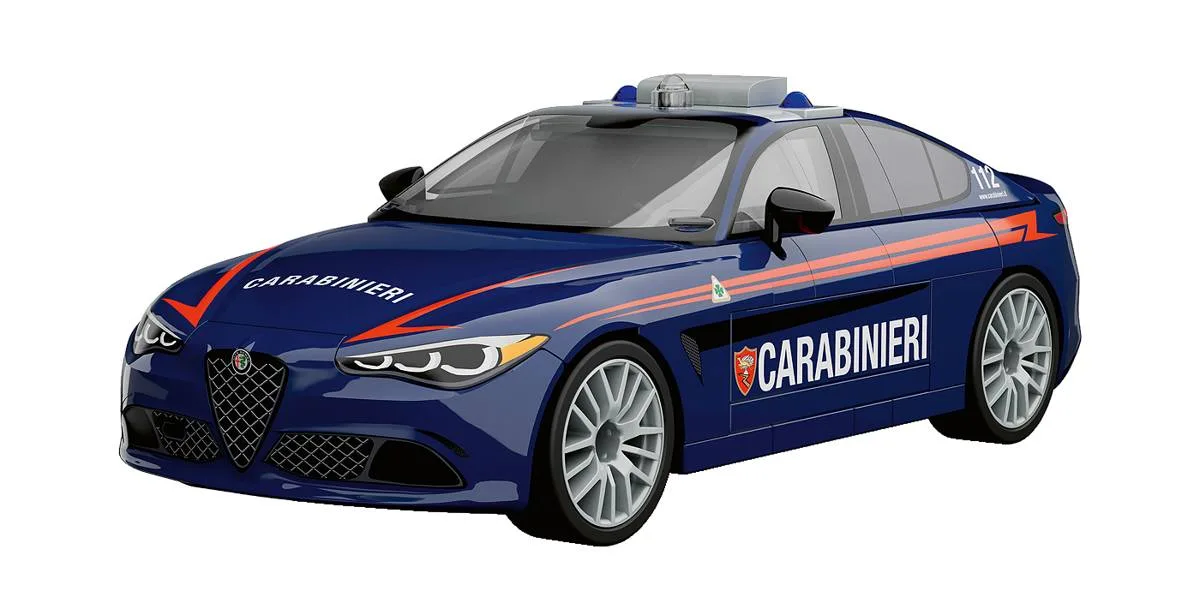 COBI Alfa Romeo Giulia Quadrifoglio Carabinieri (COBI-24654) - prix | Brick Broker