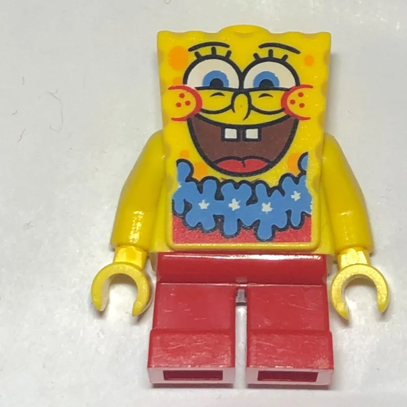SpongeBob Squarepants with Lei — dans quels sets LEGO ? (fig-003287) | Brick Broker
