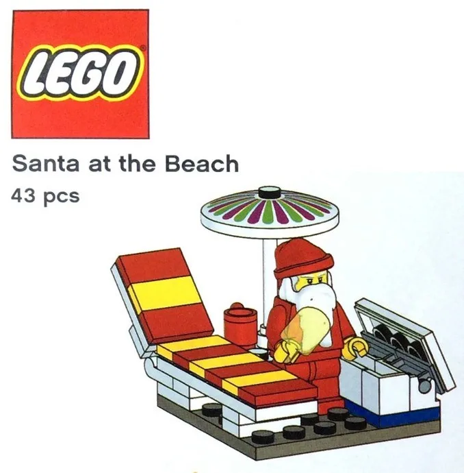 LEGO Père Noël à la Plage (TRUSANTA-1) - prix | Brick Broker