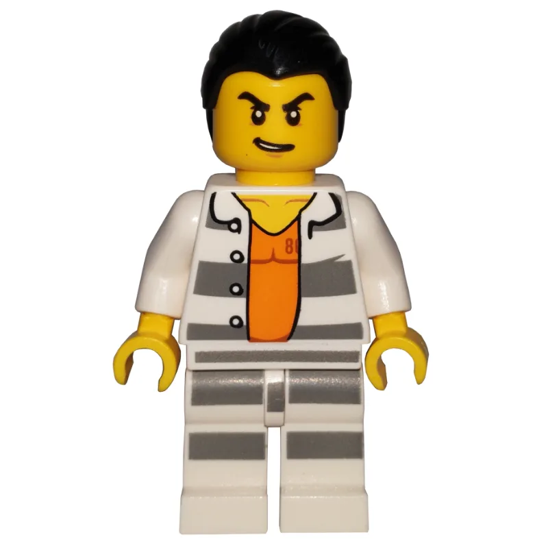 Criminal Carl Cold, Open Prison Shirt #86737… — minifigurine LEGO | Brick Broker