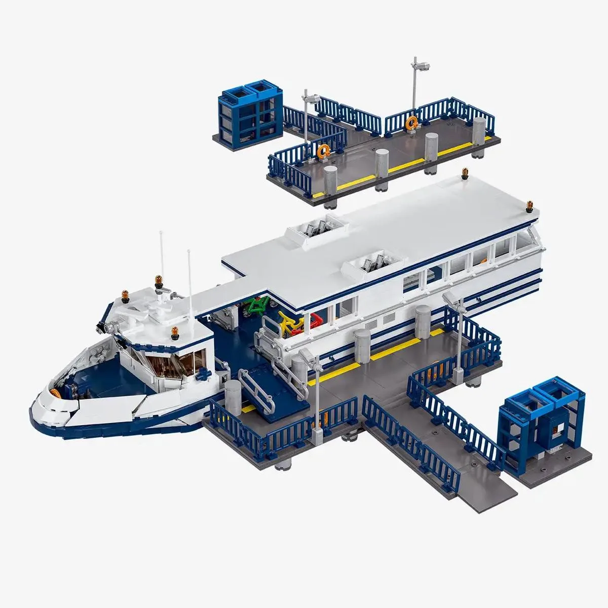 BlueBrixx Ferry à passagers (BB-108996) - prix | Brick Broker