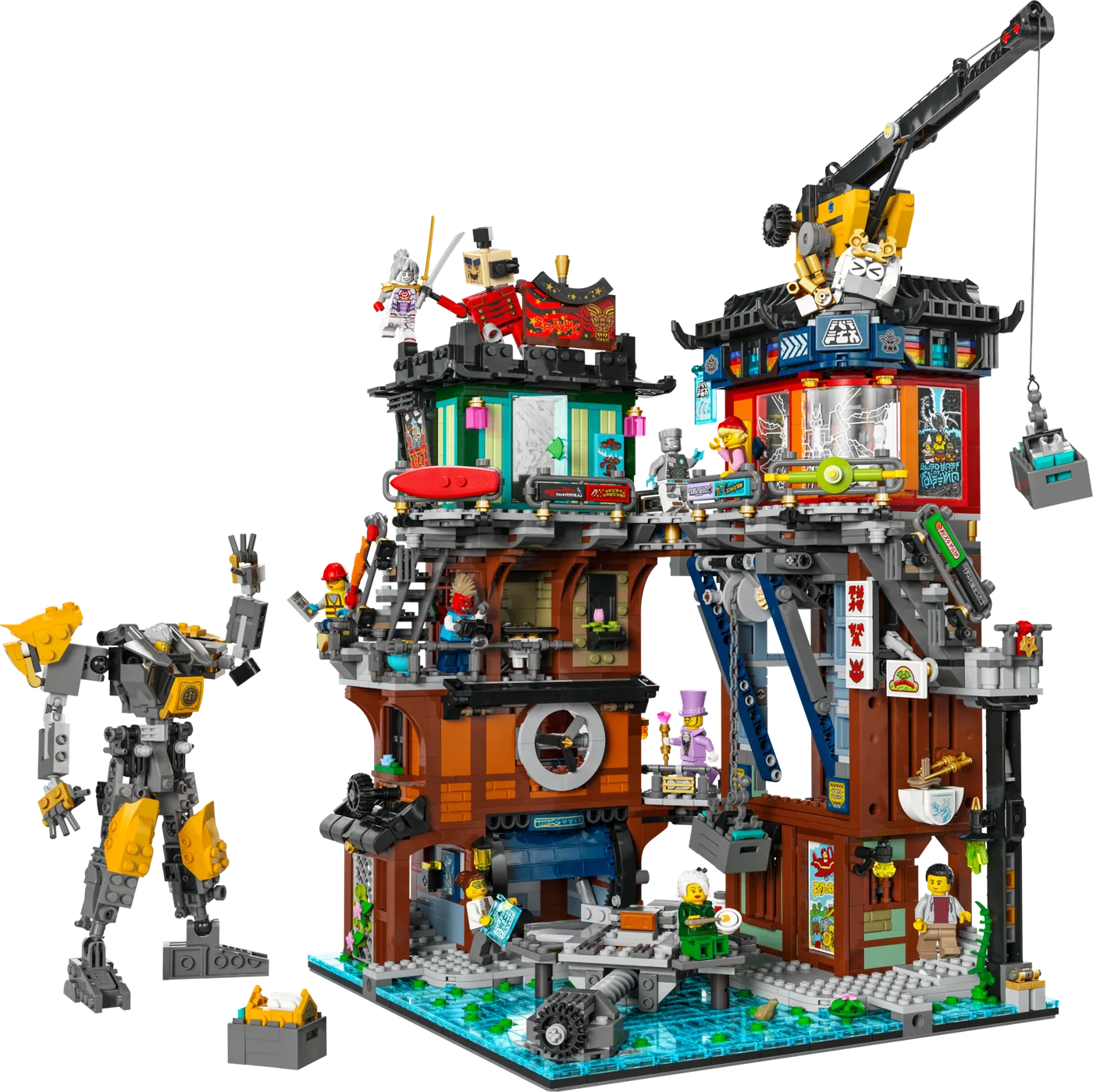 LEGO 71837 Ateliers de NINJAGO City - prix | Brick Broker