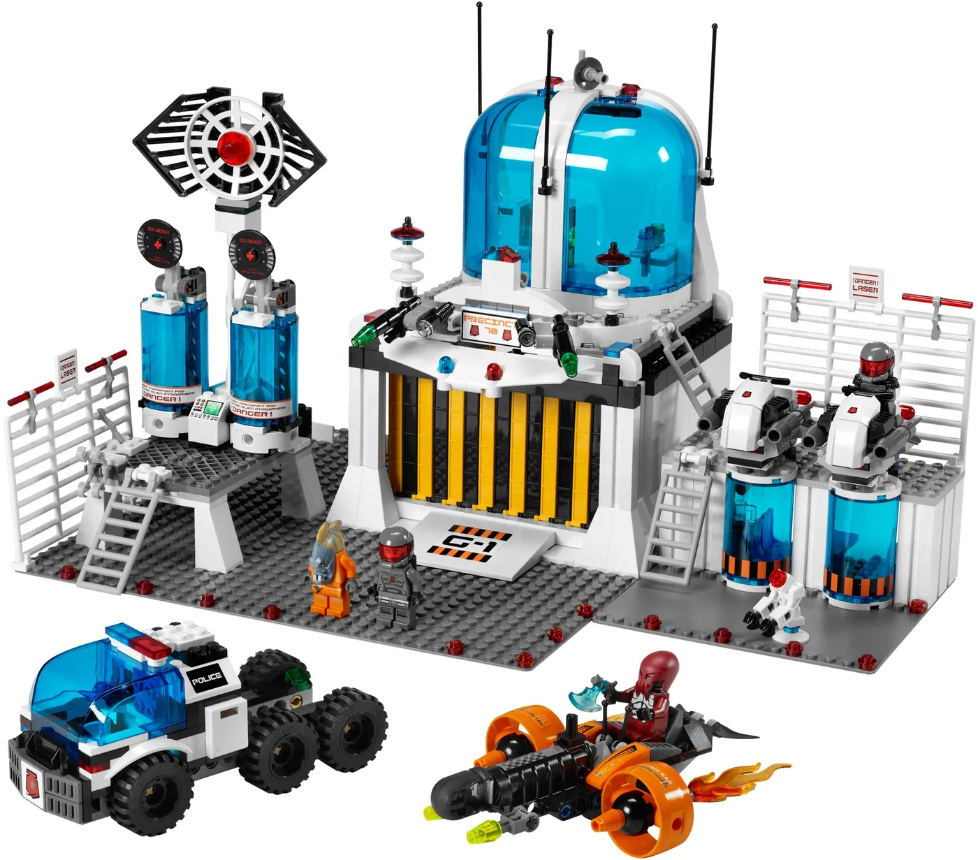 LEGO 5985 Quartier Général de la Police de l'Espace - prix | Brick Broker