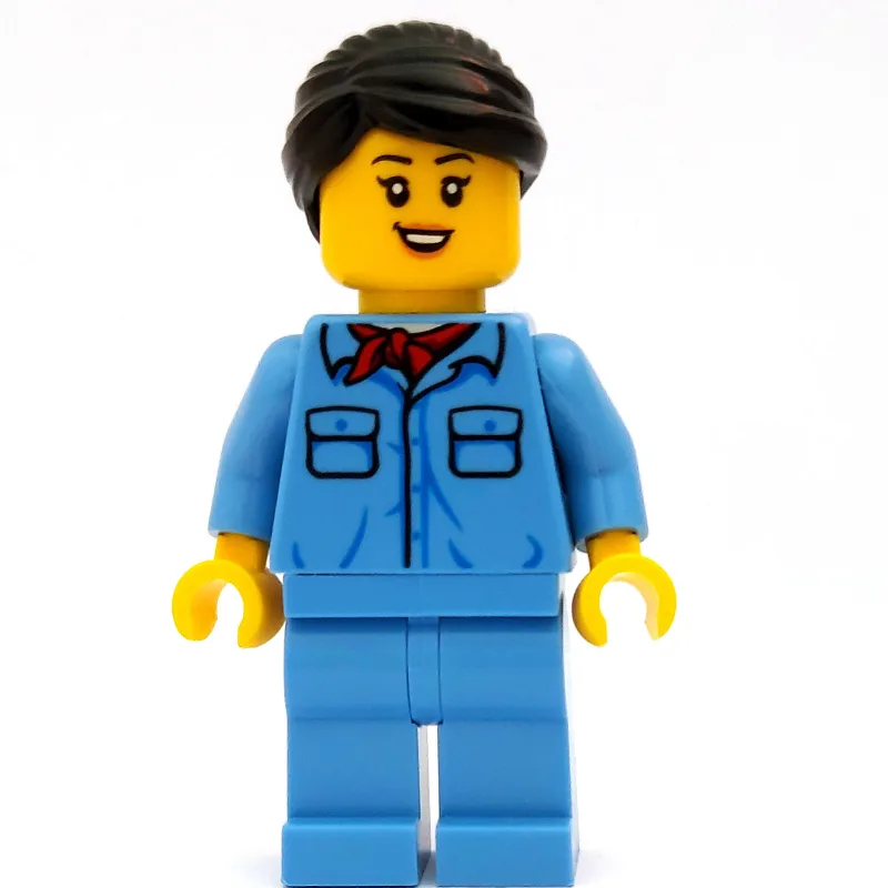 Train Conductor - Medium Blue, Female — dans quels sets LEGO ? (fig-010256) | Brick Broker