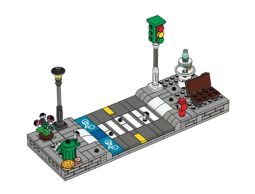 LEGO Support de passage pour minifigurines (EG00120-1) - prix | Brick Broker