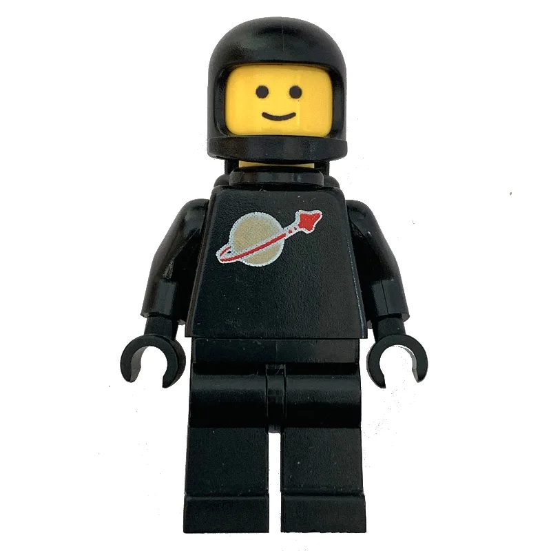 Classic Spaceman, Black with Airtanks (3842b… — minifigurine LEGO | Brick Broker