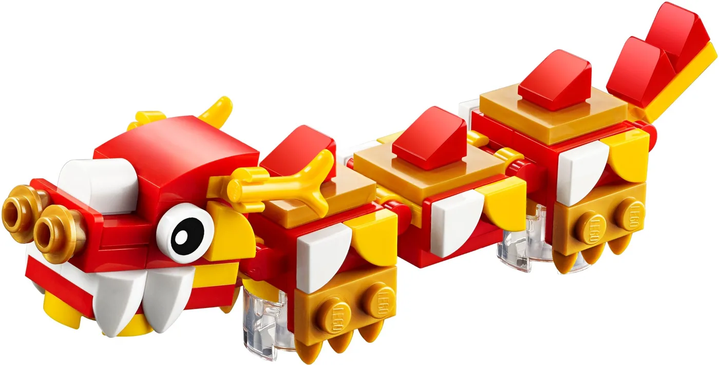 LEGO 40395 Dragon du Nouvel An Lunaire - prix | Brick Broker