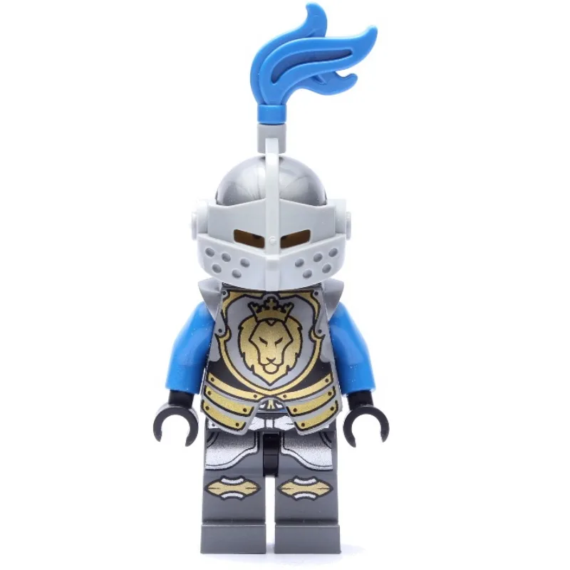 Knight, Blue, Armor, Helmet with Visor and Bl… — minifigurine LEGO | Brick Broker