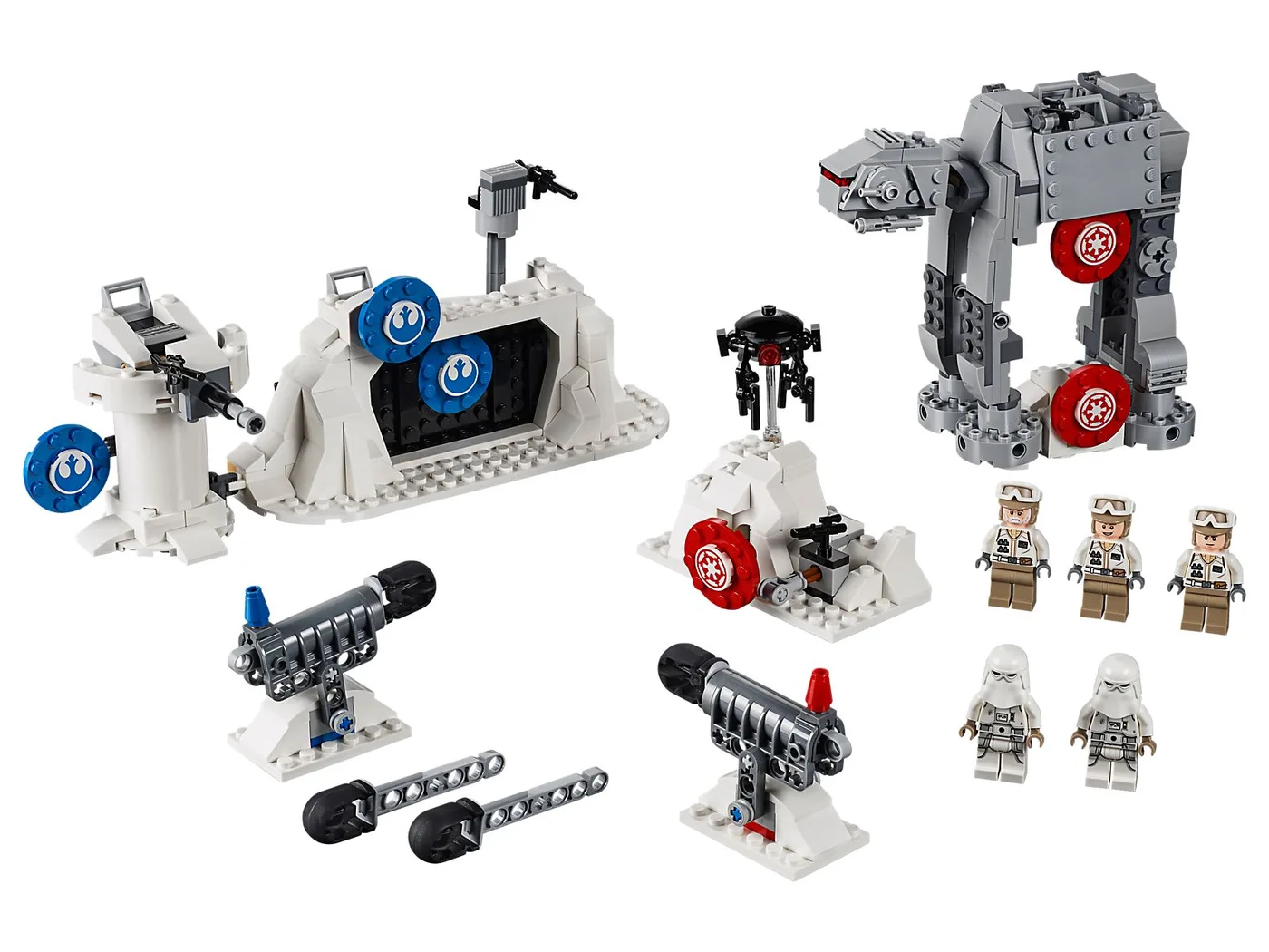 LEGO 75241 Défense de la base Echo Action Battle - prix | Brick Broker