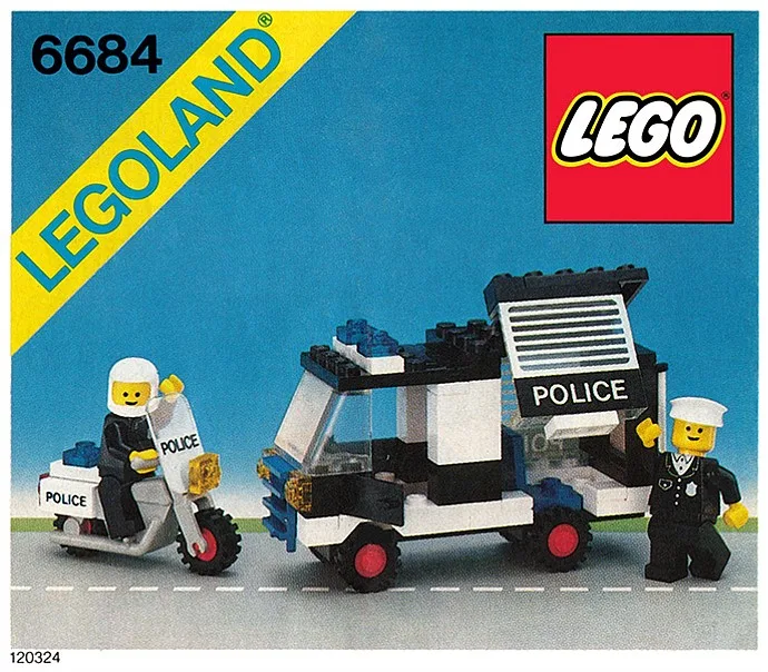 LEGO 6684 Équipe de patrouille de police - prix | Brick Broker