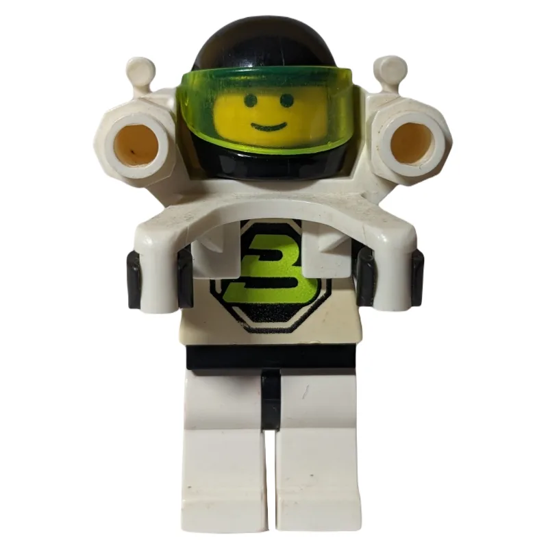 Blacktron II - Jetpack, 3626b Head, No Plate… — minifigurine LEGO | Brick Broker