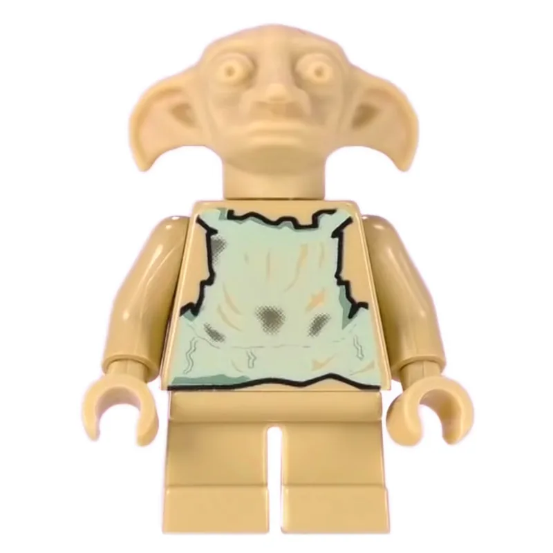 Dobby, Sand Green Vest, Unprinted Head — dans quels sets LEGO ? (fig-006088) | Brick Broker