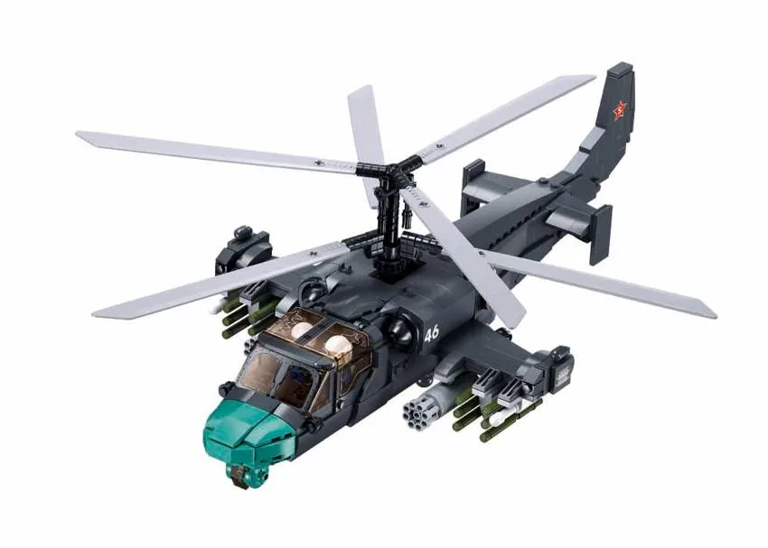 Sluban Hélicoptère d'attaque KA-52S (SLB-M38-B1138) - prix | Brick Broker