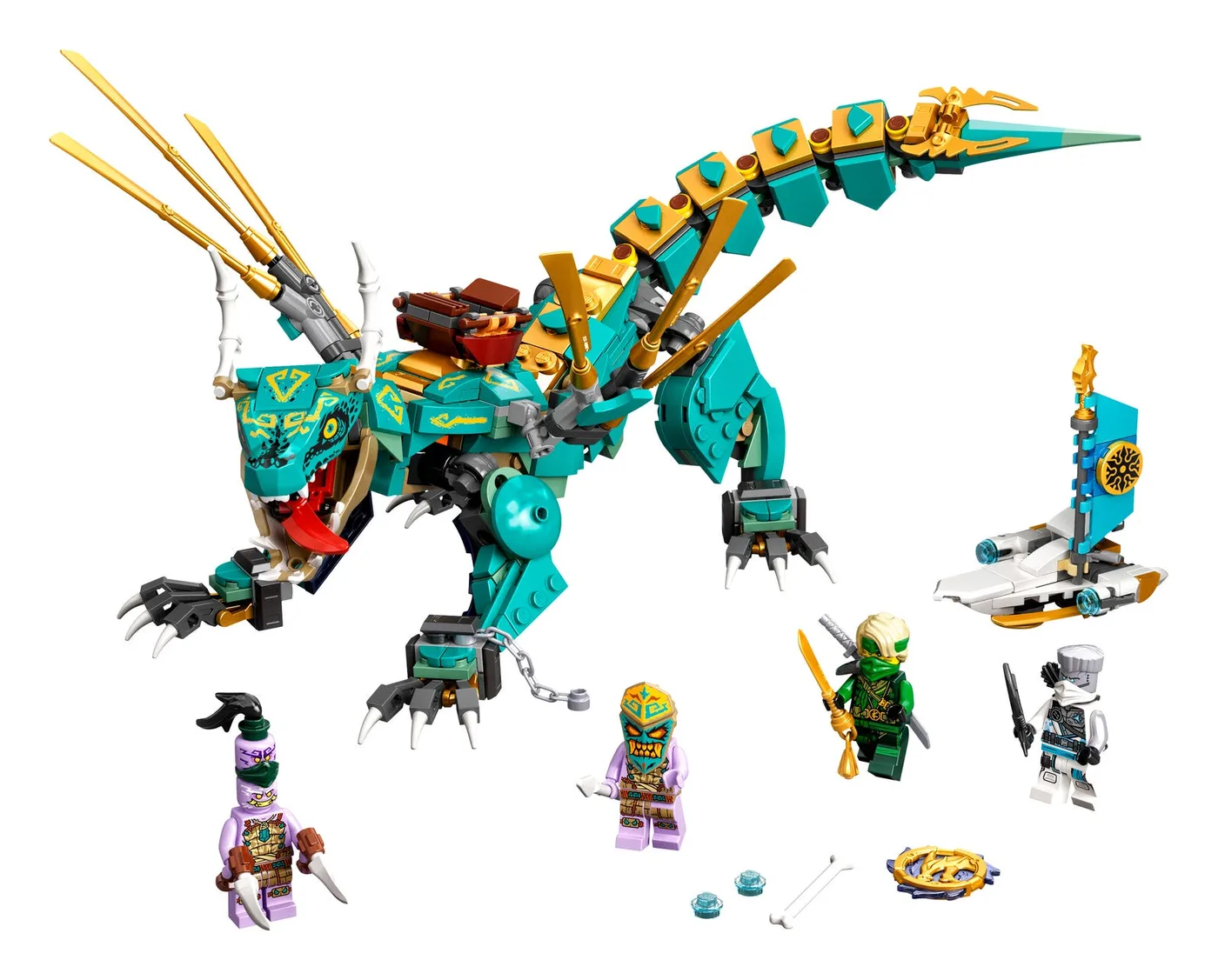 LEGO 71746 Dragon de la jungle - prix et où acheter | Brick Broker