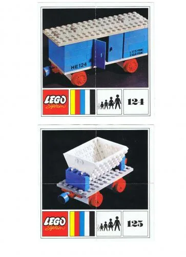 LEGO 124 Wagon de marchandises - prix et où acheter | Brick Broker