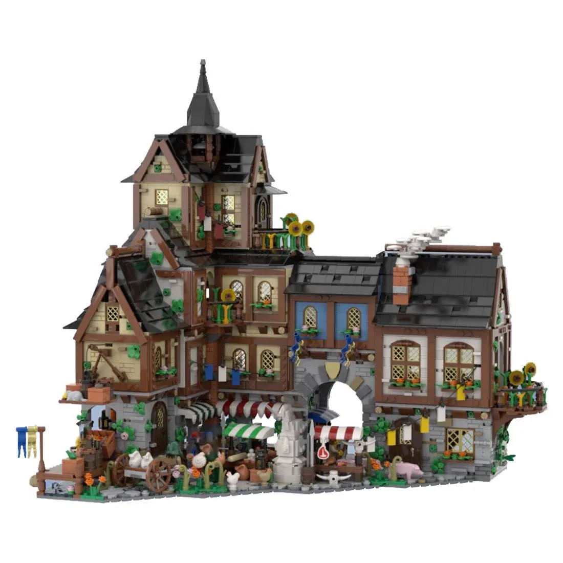 LesDiy Centre ville médiéval (LESDIY-3464664) - prix | Brick Broker